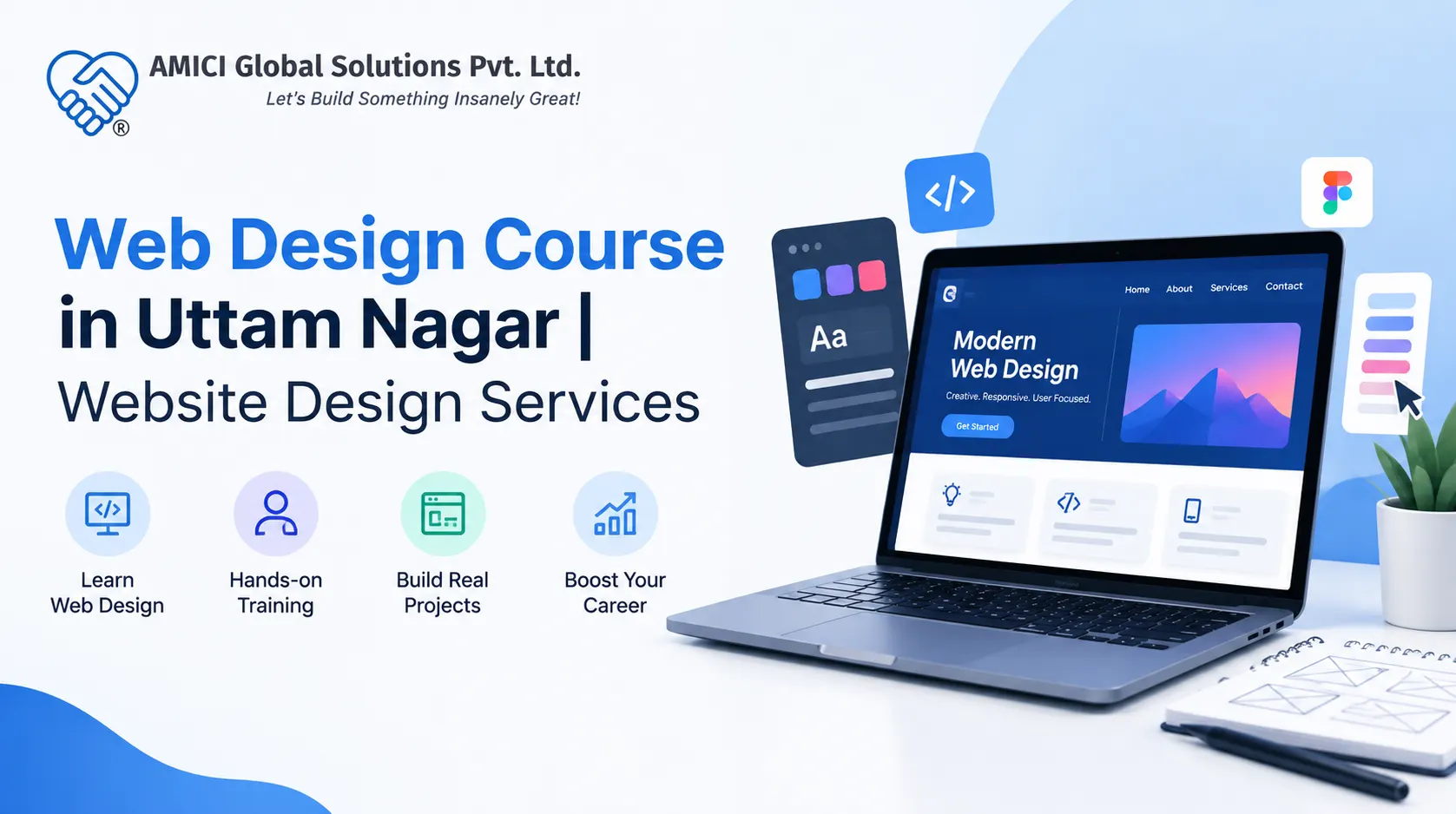 Web Design Course in Uttam Nagar | Website Design Services